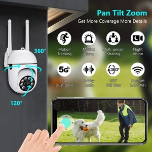 1080P Không Dây IP CCTV Camera Hai-Cách Âm Thanh An Ninh Wifi Máy Ảnh Màn Hình Mini Webcam An Ninh Nhà Hệ Thống Camera - Product Image 3