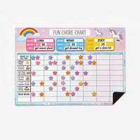 Tableau magnétique de suivi des bonnes habitudes et de récompenses pour enfants, favorisant l'autodiscipline et la propreté