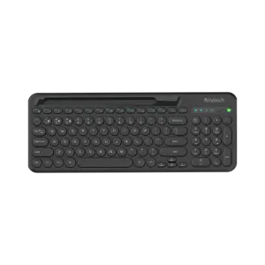 98键定制2.4Ghz无线BT5.0键盘电脑键盘圆形键帽多设备，带槽适用于Win/iOS/安卓