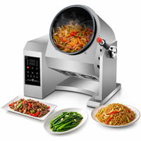 Mesin Masak Otomatis Komersial dengan Wajan Drum 260mm Multifungsi untuk Restoran
