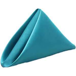 Restaurante <span class=keywords><strong>Cena</strong></span> Satén Tela DE BODA 100% Poliéster Servilleta para novia - Product Image 3