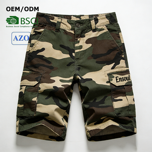 Pantaloncini Sportivi Estivi OEM ODM con Logo Personalizzato, Shorts <span class=keywords><strong>da</strong></span> Uomo Streetwear, Asciugatura Rapida, Essenziali per Fitness e Palestra, Pantaloncini Cargo con Tasche - Product Image 1