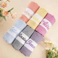 Turkish Beach Towel Striped Tassel Bath Towel Quick-Drying Absorbent Poly-cotton Modern Minimalist Large Size Multiple Styles
