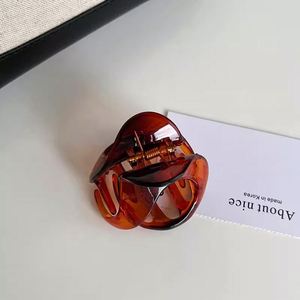 Unique-shaped Pumpkin Hair Claw Womens High-end Japan Korean Style Plastic Hair <b>Clip</b> 2024 New Arrival Upscale <b>Clip</b> Hair Gift - Product Image 5