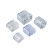 Embouts universels étanches IP65 en PVC pour ruban lumineux – Modèles ronds, plats et carrés – Cache de jointement pour bande lumineuse – Raccord de connexion