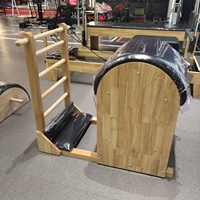 Baril d'escalade Pilates MJD W17 en chêne, durable, écologique, équipement de fitness portable, garantie 2 ans, pour adultes, studio, box body