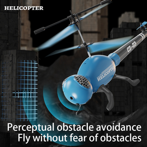 <span class=keywords><strong>Hélicoptère</strong></span> RC mécanique 3.5CH 2.4G en forme de libellule avec évitement intelligent des obstacles, maintien d'altitude et gyroscope – Mini <span class=keywords><strong>hélicoptère</strong></span> RC - Product Image 3