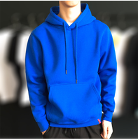 Sweat-shirts vierges épais pour hommes, personnalisables, 100 % coton French Terry, sweats à capuche oversize unis, automne, taille XL
