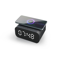 Reloj Despertador Digital con Luz de Despertador, Altavoz Bluetooth, Temperatura y Banco de Energía, Regalo Promocional AFK