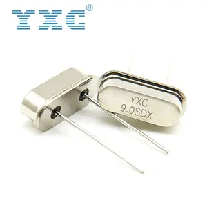 YXC HC 49S DIP 9.000MHz Quartz Crystal Oscillator 9MHz 20pF 20ppm
