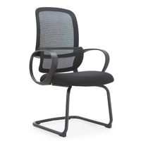 Chaise de bureau exécutive moderne, design ergonomique, hauteur réglable, dossier haut en maille, chaise d'ordinateur en plastique