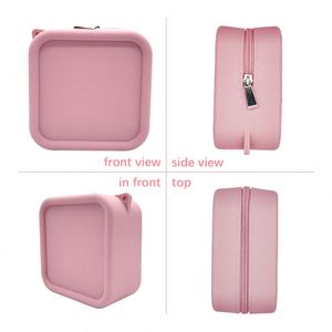 Unisex <b>Mini</b> <b>Pouch</b> Portable Silicone Wallet Zipper Closure Cute Coin Purses for Kids Women Water Resistant Eco-Friendly - Product Image 6