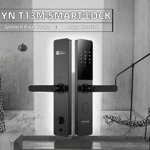 Cerradura Electrónica Digital Inteligente para el Hogar con Control Remoto por Huella Dactilar, Tarjeta y Almacenamiento en la Nube - Product Image 2