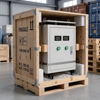 Transformateur de puissance triphasé sec CE ISO 20 kVA, 220 V vers 380 V, élévateur/abaisseur, avec bobinage en aluminium et bobine toroïdale