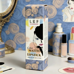 Custom Eco-Friendly White Cardboard <b>Box</b> Custom Logo <b>Box</b> For Lip <b>Makeup</b> Product Packaging - Product Image 6