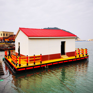 Jaula de Acuicultura Recreativa con Pasarela Integrada, Jaula Flotante para Peces para Lagos y Embalses - Product Image 4