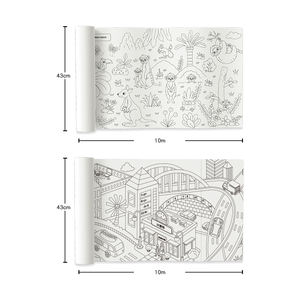 Penjualan Panas Gulungan Gambar dan Mewarnai Anak-Anak Panjang 10 Meter, Gulungan Gambar Anak-Anak untuk Melukis dan Mengisi Warna Sendiri - Product Image 6