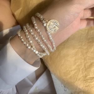 Collar de Estilo Francés Retro Original de la Época Barroca, Cadena de Perlas Resistentes, Collar en Capas de Moda, Collares en Capas de Moda - Product Image 4