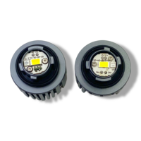 Ampoule LED LW5B 23W avec ventilateur de refroidissement, blanc, double couleur, feu antibrouillard automatique, feu arrière pour voitures japonaises