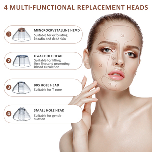 Aspiradora <span class=keywords><strong>Facial</strong></span>, Aparato de Belleza <span class=keywords><strong>para</strong></span> el Hogar, Eliminador de Puntos Negros y Poros Faciales, Cuidado del Acné - Product Image 3
