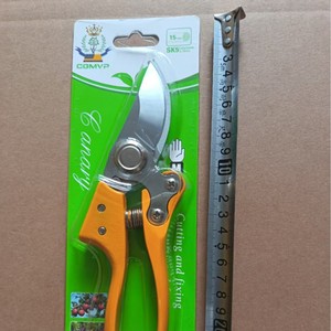 Sécateur de jardin épaissi SK5, 20-30 mm, structure papillon, poignée en plastique rouge, manuel, pour la taille des arbres fruitiers - Product Image 2