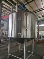 Cuve de mélange à double enveloppe de 3000 L avec marquage ASME-U et registre CRN