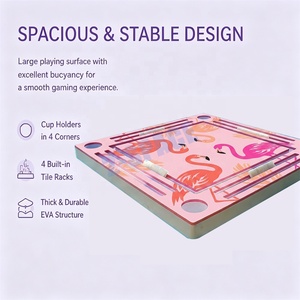 Custom Size Color Factory Direct <strong>Floter</strong> Mahjong Table Home Party Waterproof Design Pool Lake Beach EVA Floating Water Mat - Product Image 5