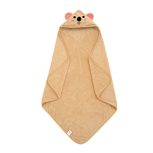 Asciugamano con Cappuccio per Neonati in Pile Corallo, <span class=keywords><strong>Poncho</strong></span> da Bagno 3D a Forma di Animale, Vendita Diretta dalla Fabbrica - Product Image 4