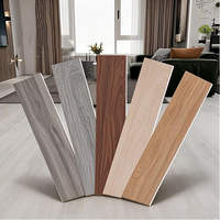 Plancher en vinyle Click Lock LVP, plancher en vinyle de luxe imperméable 22 mm, plancher commercial SPC