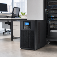 UPS de Doble Conversión en Línea Monofásico de 6KVA 10KVA PF1 de Onda Sinusoidal Pura con Batería de Plomo-Ácido para Servidores de Centros de Datos e IT
