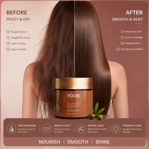 Shampooing nourrissant à l'huile d'argan, soin réparateur hydratant au collagène, masque capillaire - Product Image 1