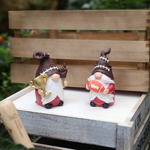 Decorações de Natal em Resina de Gnomo Elfo para o <span class=keywords><strong>Super</strong></span> <span class=keywords><strong>Bowl</strong></span>, Casa Nova, Casamento, Aniversário, Sala de Estar - Product Image 3