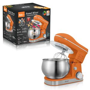 Batidora Amasadora RAF Estándar Europeo de 6.0 L para Chef en Casa, Máquina Eléctrica Multifuncional 3 en 1 para Fideos, Batir Huevos y Amasar con Tazón Mezclador - Product Image 1