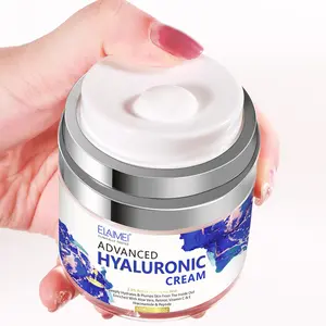 Großhandel Hyaluron säure Creme Pressing Style Feuchtigkeit spendende Anti-Falten-Reparatur creme 50 ml