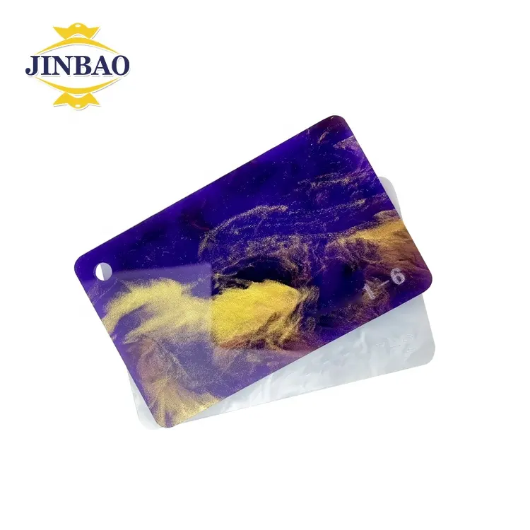 JINBAO संगमरमर नमूनों एक्रिलिक शीट एक्रिलिक शीट निर्माता एक्रिलिक शीट मानक आकार 1220x2440mm