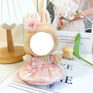 Colección de Pelucas de Novia con Velo de Perlas para Muñecas de 15 cm, Hechas a Mano, con Diseño de Dibujos Animados, Modernas y Lindas, Venta al por Mayor - Product Image 3