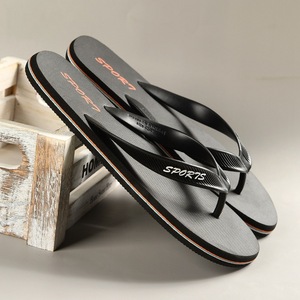Tongs pour hommes, sandales de plage d'été, semelle EVA antidérapante, chaussures d'extérieur, taille 40 41 42 43 44 45, design à bout ouvert - Product Image 4