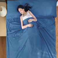 Doublure de sac de couchage Sac de couchage compact et léger Portable Clean Travel Sheet Sleep Sheet