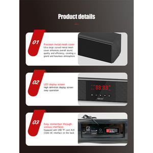 Vente directe d'usine KTS-2035 <span class=keywords><strong>de</strong></span> type ouvert 5.3 BT <span class=keywords><strong>barre</strong></span> <span class=keywords><strong>de</strong></span> <span class=keywords><strong>son</strong></span> répéteur avec haut-parleurs Subwoofer pour système <span class=keywords><strong>de</strong></span> cinéma maison - Product Image 6