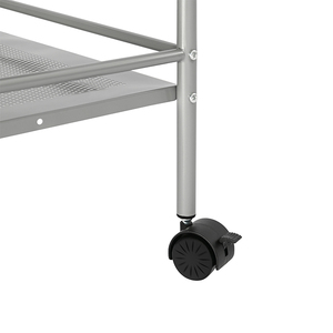 Thời trang mới phòng tắm 3 Tier lưu trữ Xe đẩy cán tiện ích Organizer Rack 3 lớp tiện ích cán giỏ hàng - Product Image 6