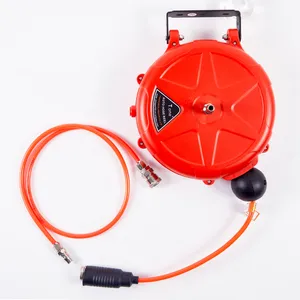 Wall Mounted Retractable Hose Reel Auto Rewind Hose Reel Pipe Automatic Garden Car Wash Pneumatic Air Hose Reel