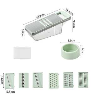 Cocina multifunción 6 en 1 máquina picadora de verduras herramientas de cocina cortador de verduras cortador de patatas picador - Product Image 2