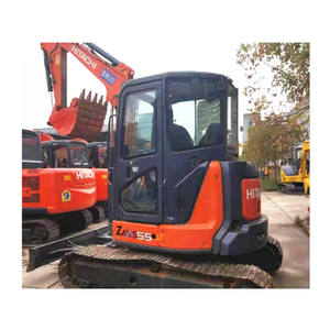 Excavatrice Hitachi 55 d'occasion, très demandée, fiabilité garantie, pelle hydraulique sur chenilles japonaise pour projets de terrassement et de construction - Product Image 1