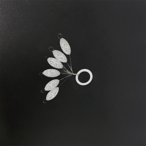 Flotteurs de pêche ovales en mousse EPS blancs avec <span class=keywords><strong>paillettes</strong></span> pour bateaux de pêche en mer - Product Image 4