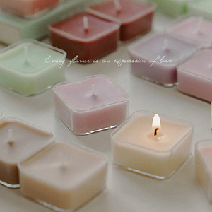 AIKUN Wholesale Multi Color <b>Tea</b> <b>Light</b> Candle Set Cups Natural Soy Wax Tealight Candles for Home Decoration - Product Image 5