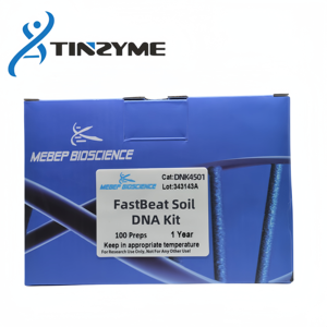 Tinzyme FastBeat Boden-<span class=keywords><strong>DNA</strong></span>-Kit (Perlen-Zerkleinerung) <span class=keywords><strong>DNA</strong></span> direkt aus Bodenproben in weniger als 40 Minuten Modell DNK4501 - Product Image 2