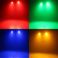 18x18W DMX512 LED Par scène lumière Rgbwauv UV 6in1 DJ lumière pour mariage église Banquet Hall Bar & Disc-matériau en aluminium