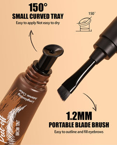 <span class=keywords><strong>Meilleure</strong></span> Vente 2026 – Crème Teintante <span class=keywords><strong>Sourcils</strong></span> Effet Tatouage Marron, 5 Couleurs, Imperméable, Longue Durée 3 Jours, avec Pinceau Applicateur - Product Image 3