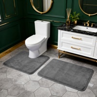 Tapis en mousse à mémoire de forme non toxique, design personnalisé, fin, pour la maison et l'hôtellerie modernes