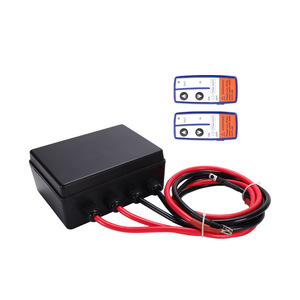 Caja de control de cabrestante eléctrico, control remoto inalámbrico de 12V para automóvil, 250A, plástico, negro - Product Image 3